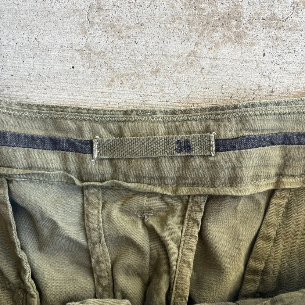 Faherty Shorts Mens 36 Green Stretch Chino Casual Summer Flat Front 9 inch